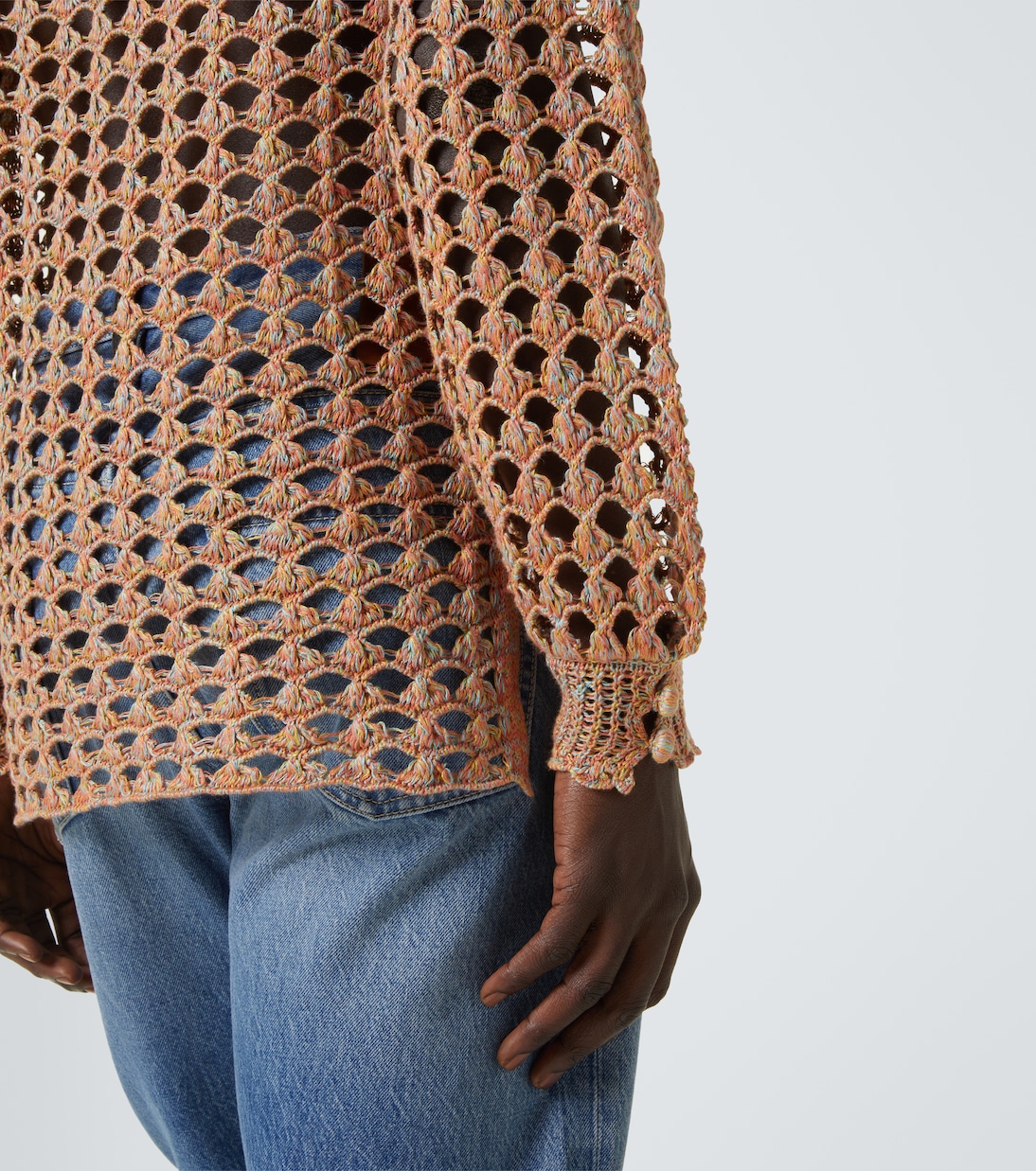 Pullover in lino e cotone | Valentino