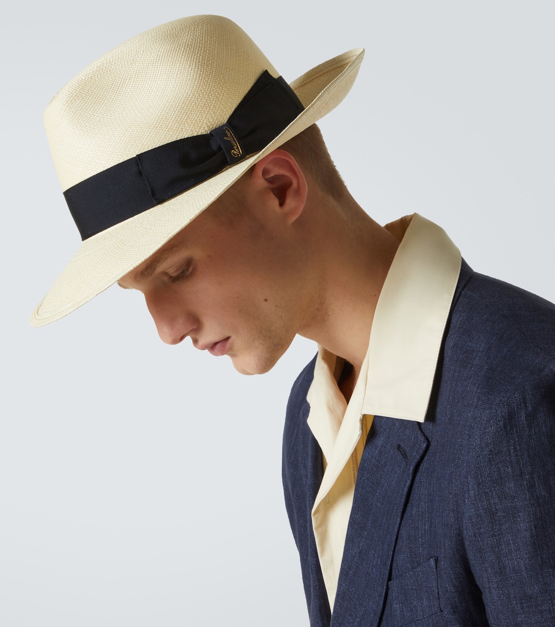 x E.Marinella Amedeo straw Panama hat | Borsalino