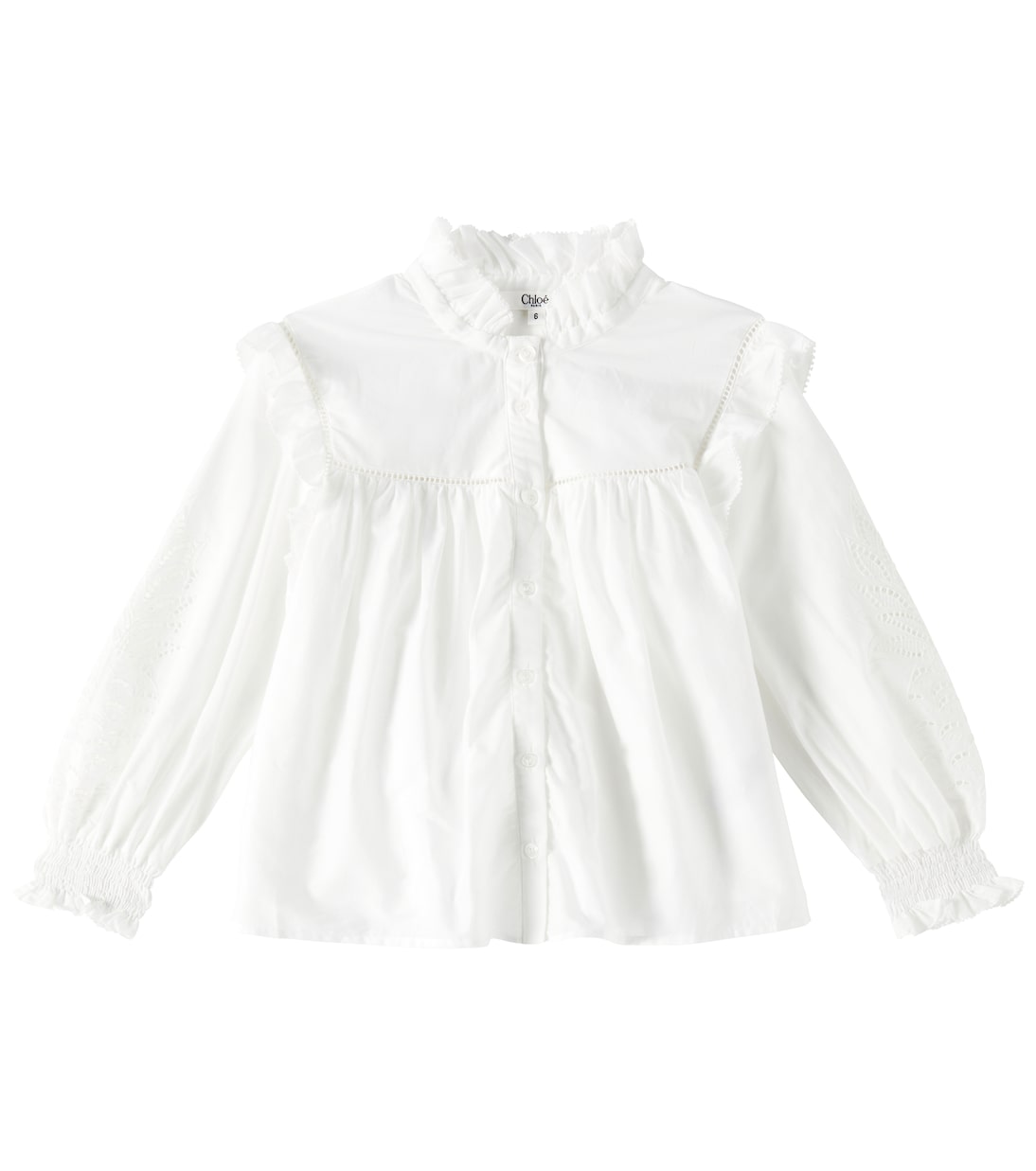Bluse aus Baumwolle | Chloé Kids