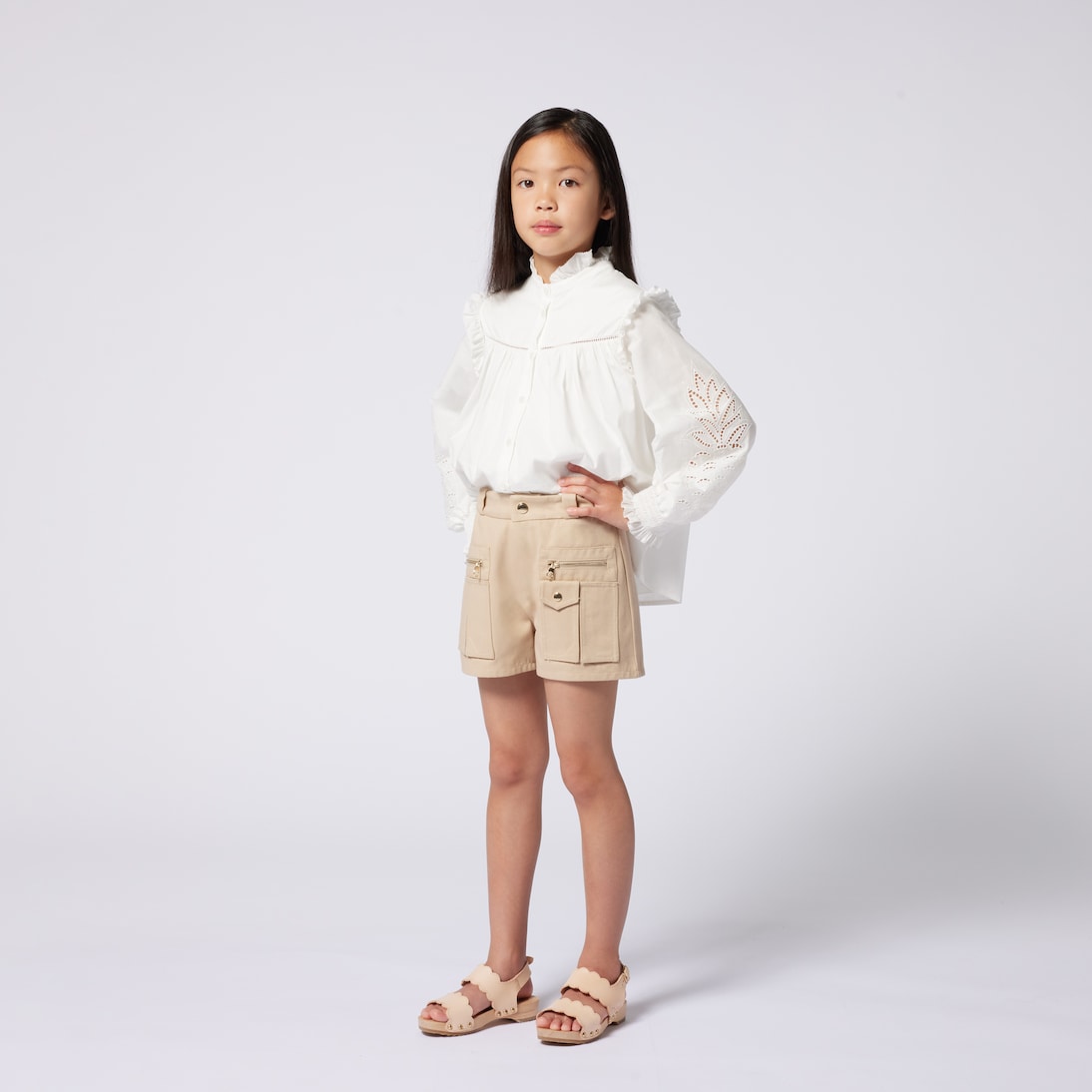 Bluse aus Baumwolle | Chloé Kids