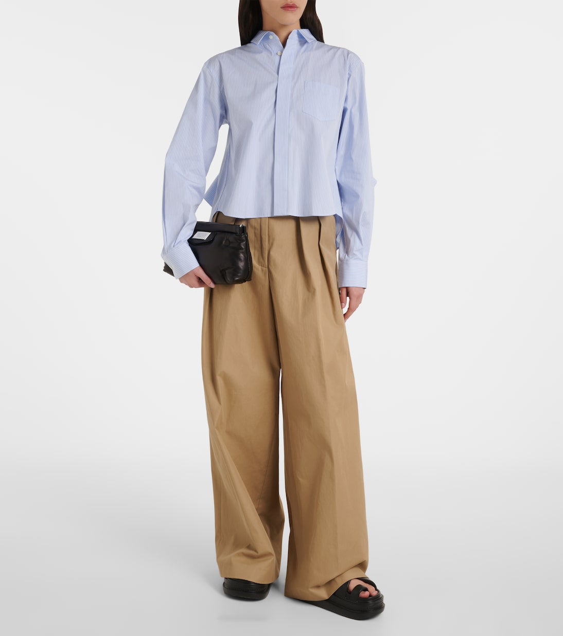 Hemd aus Baumwollpopeline | Sacai