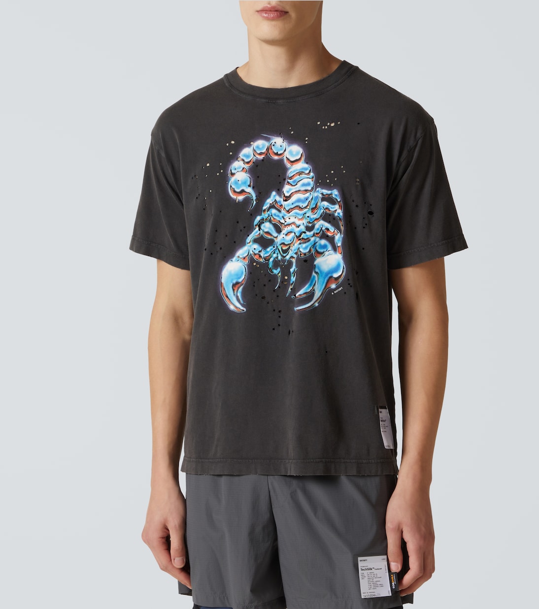 T-shirt Mothtech imprimé en coton | Satisfy