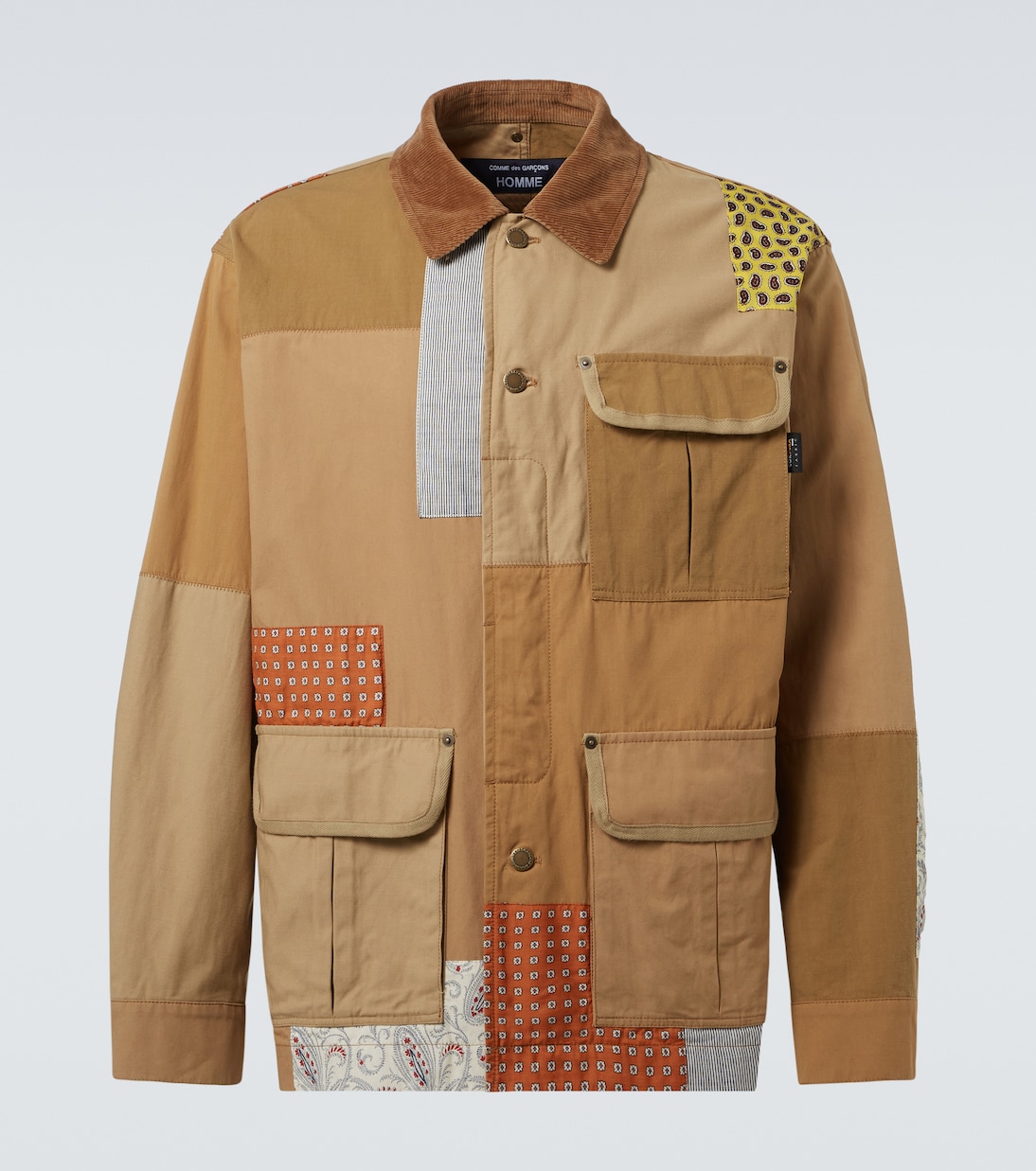 Jacke Patchwork aus einem Baumwollgemisch | Comme des Garçons Homme
