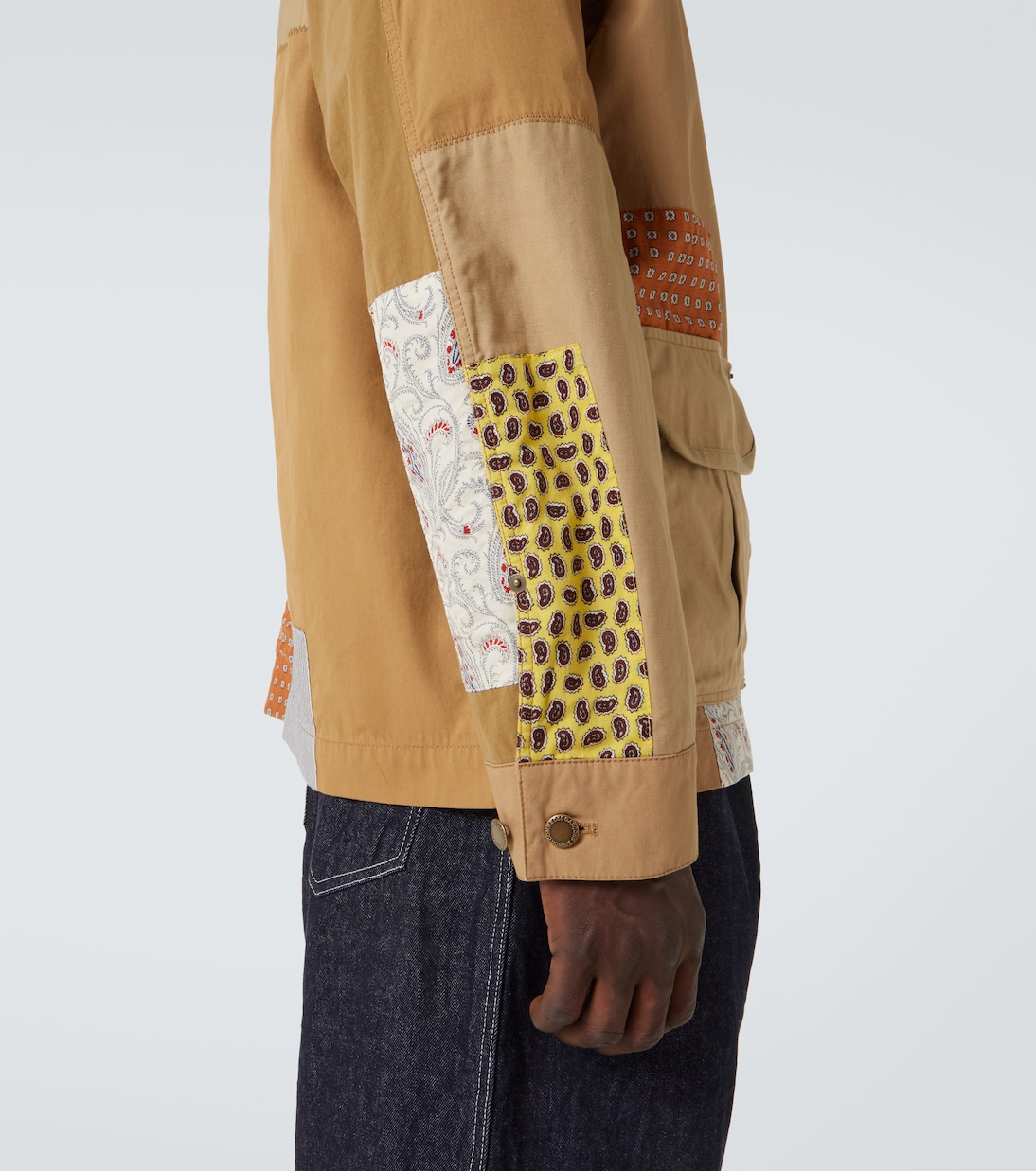 Jacke Patchwork aus einem Baumwollgemisch | Comme des Garçons Homme