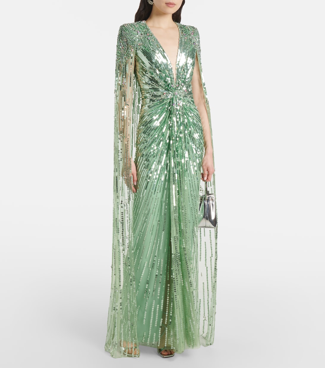 Gold Rush sequined gown | Jenny Packham