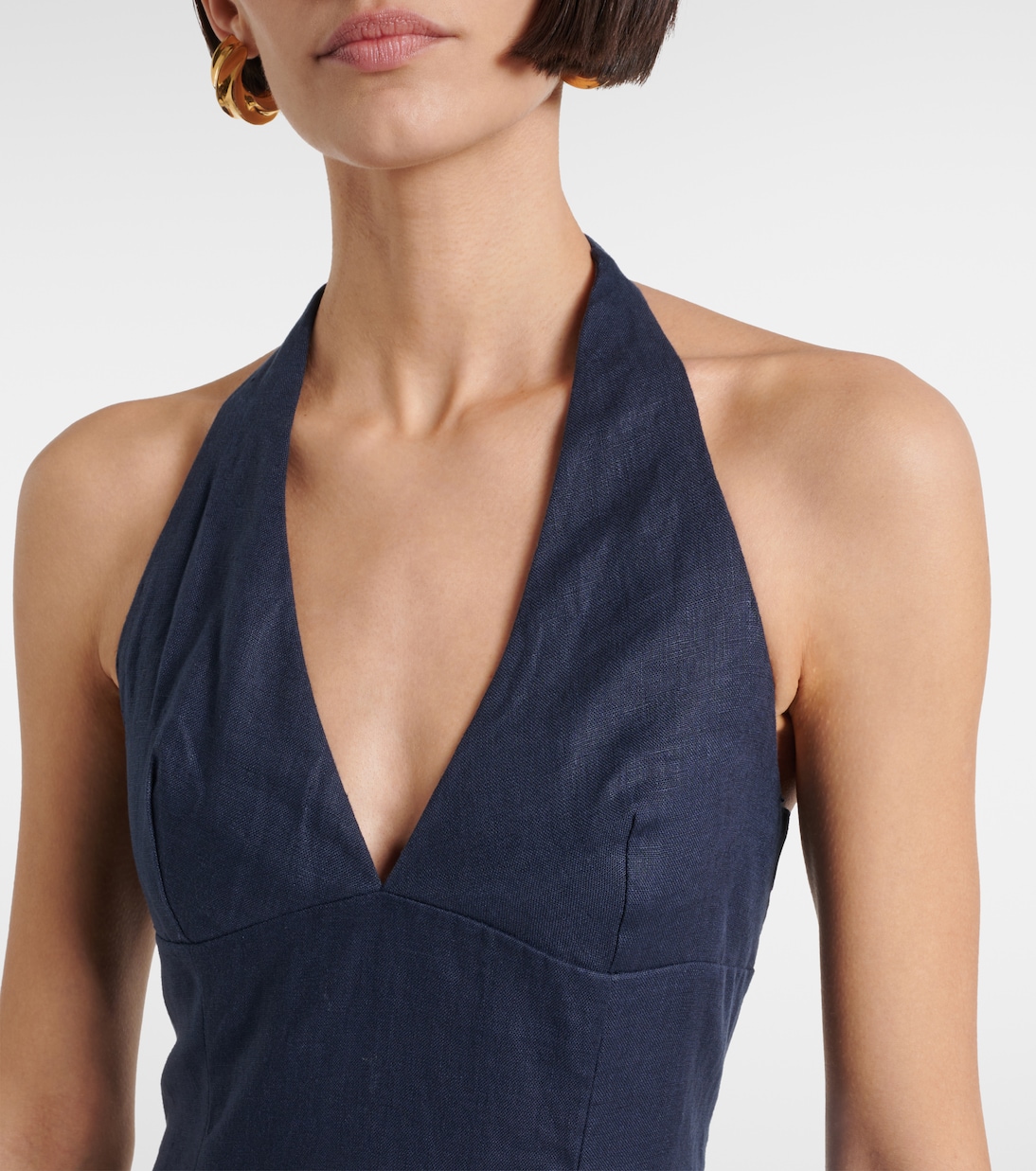 Robe midi Marais en lin | Faithfull