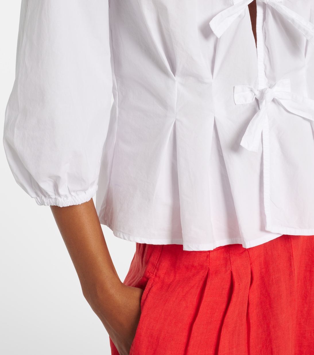 Blusa Riri in popeline di cotone | Velvet