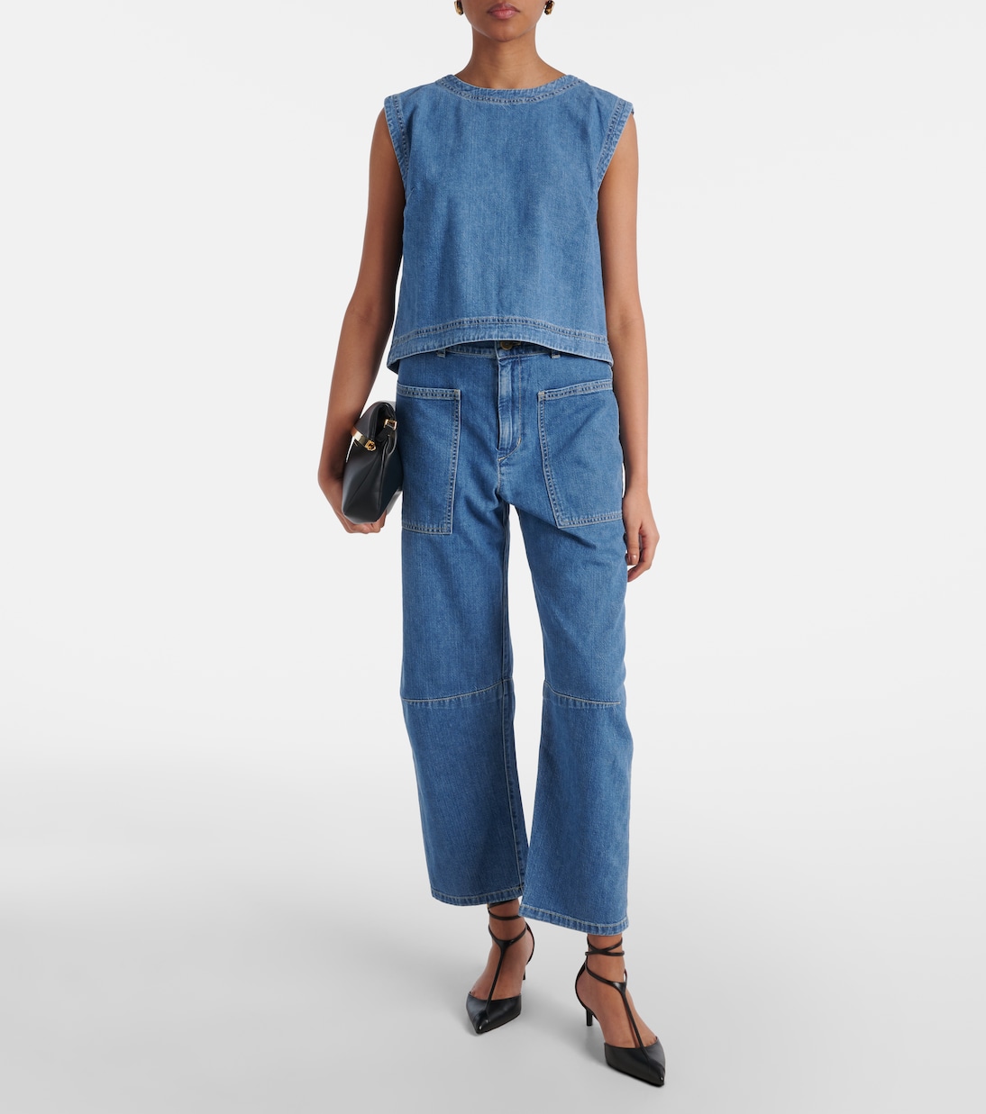 Jean ample Farah raccourci | Velvet