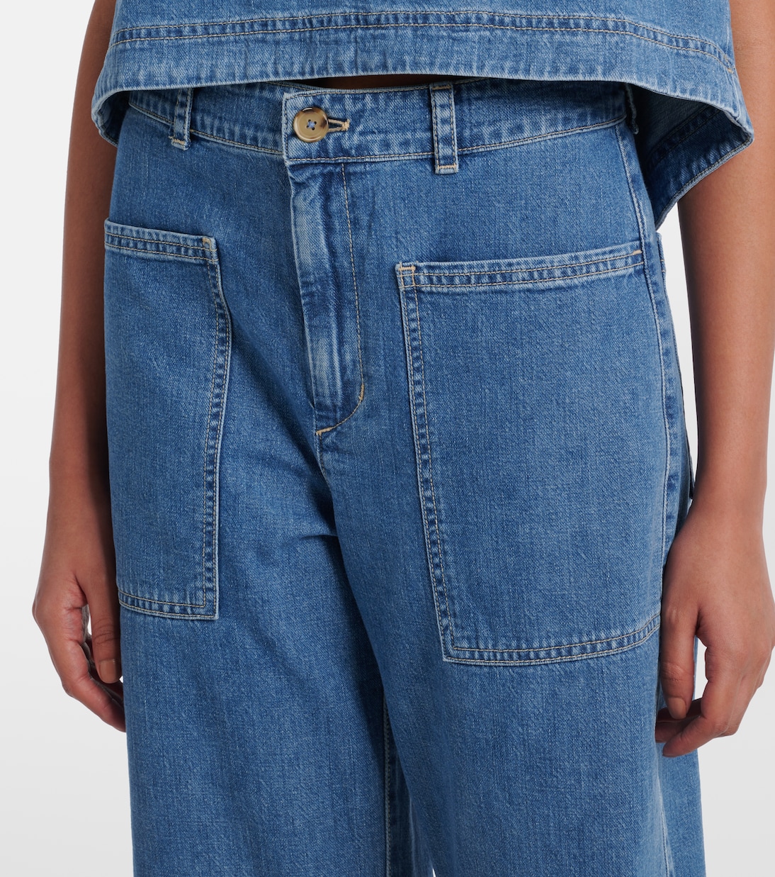 Jean ample Farah raccourci | Velvet