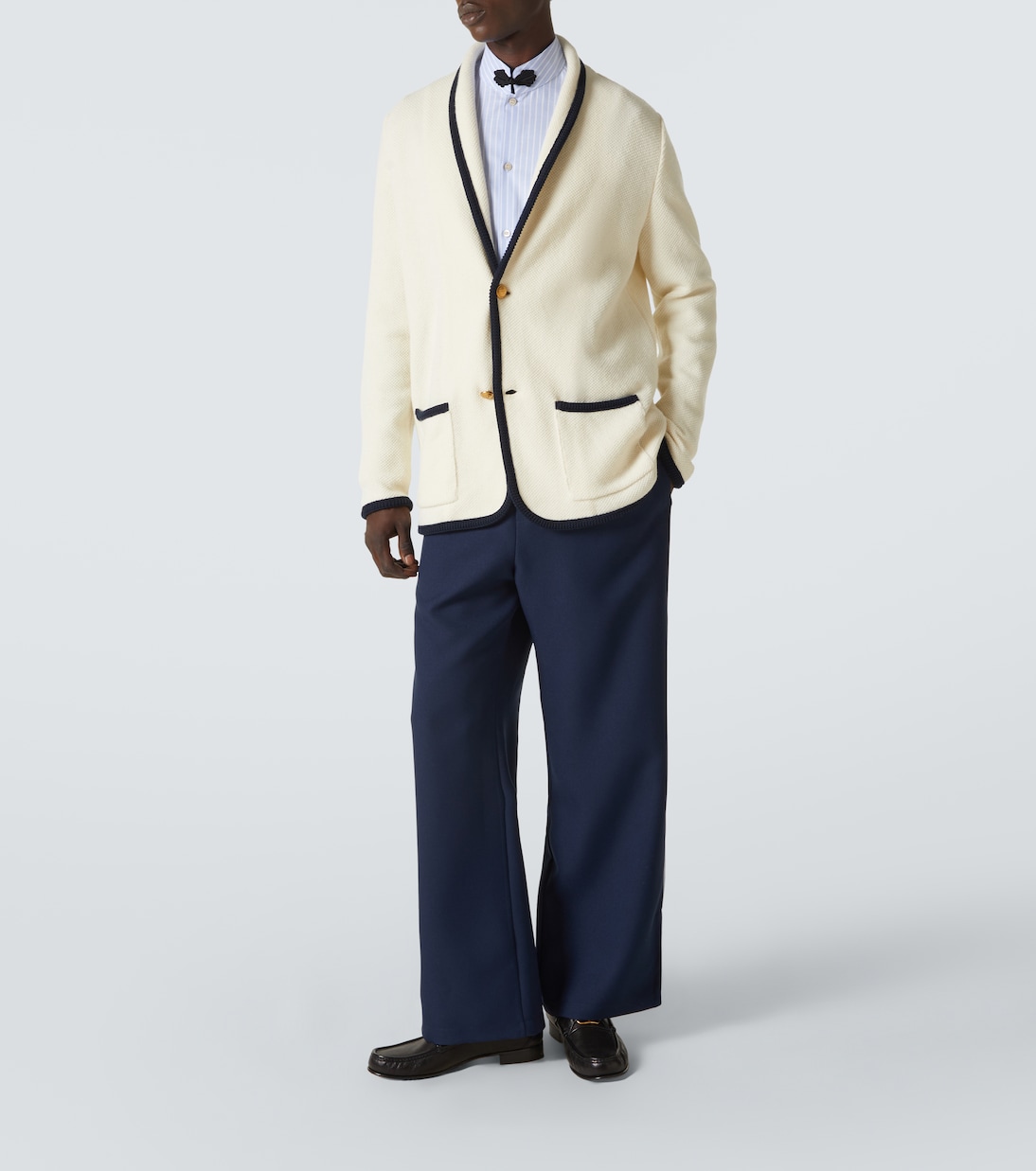Camisa de algodón a rayas | Valentino