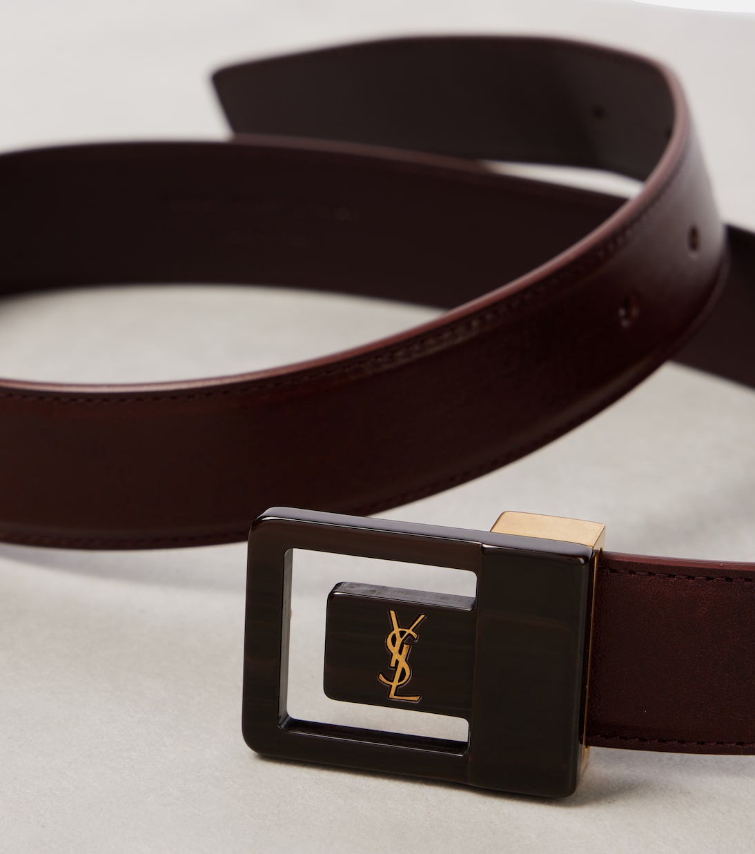 Cintura La 66 in pelle | Saint Laurent