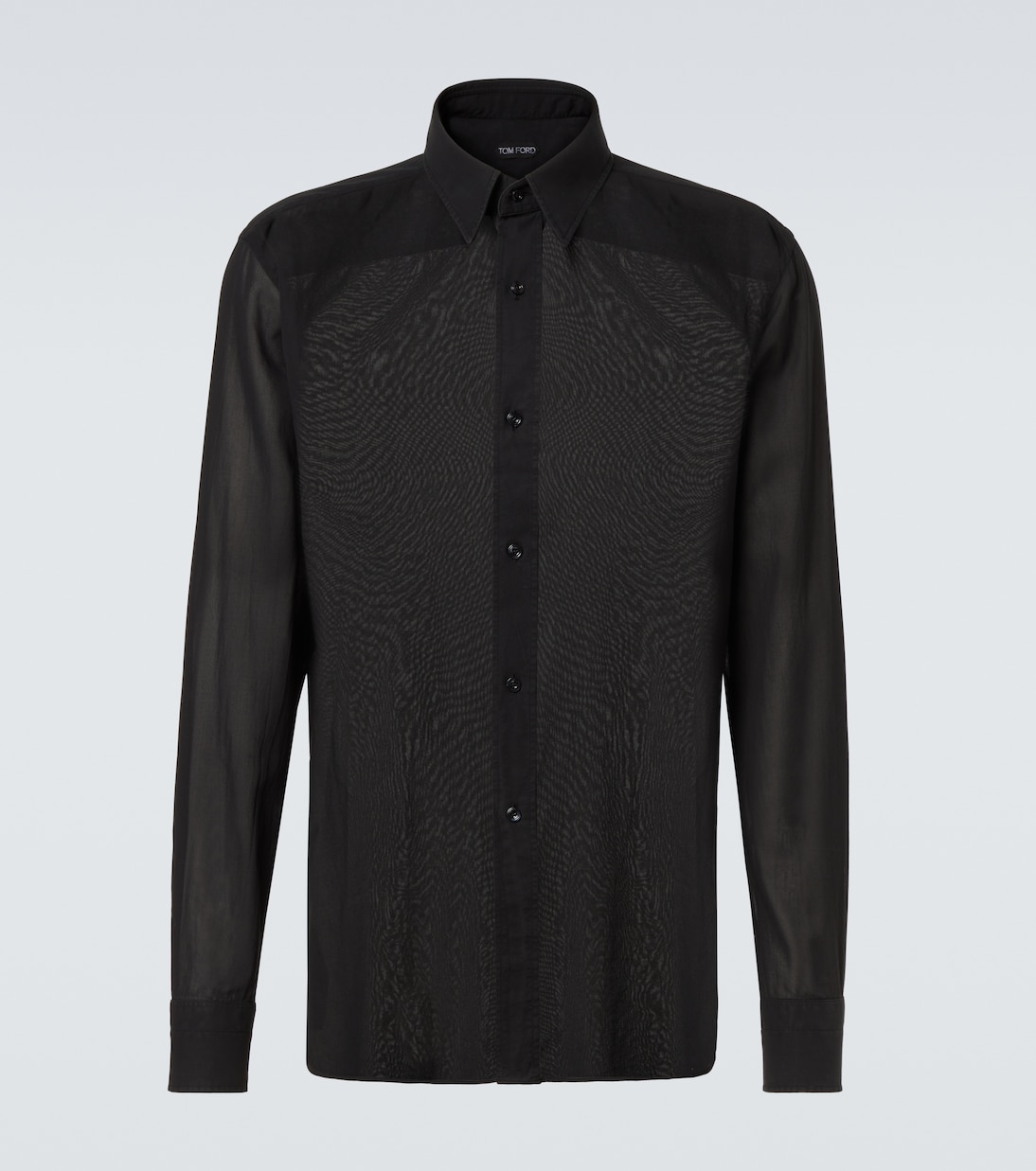 Hemd aus Baumwoll-Voile | Tom Ford