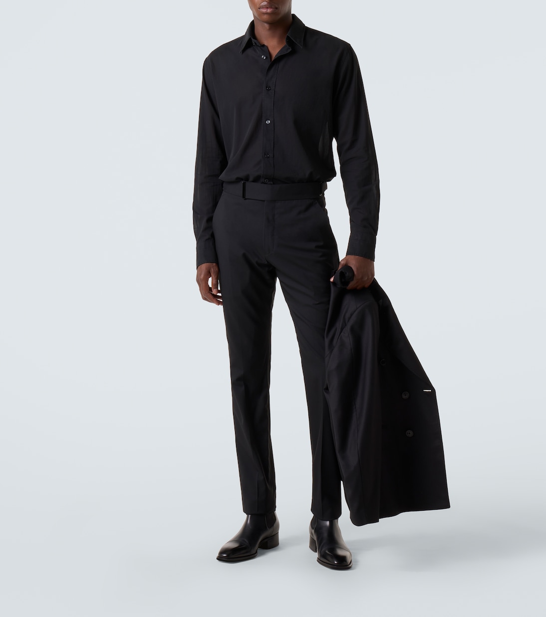 Hemd aus Baumwoll-Voile | Tom Ford