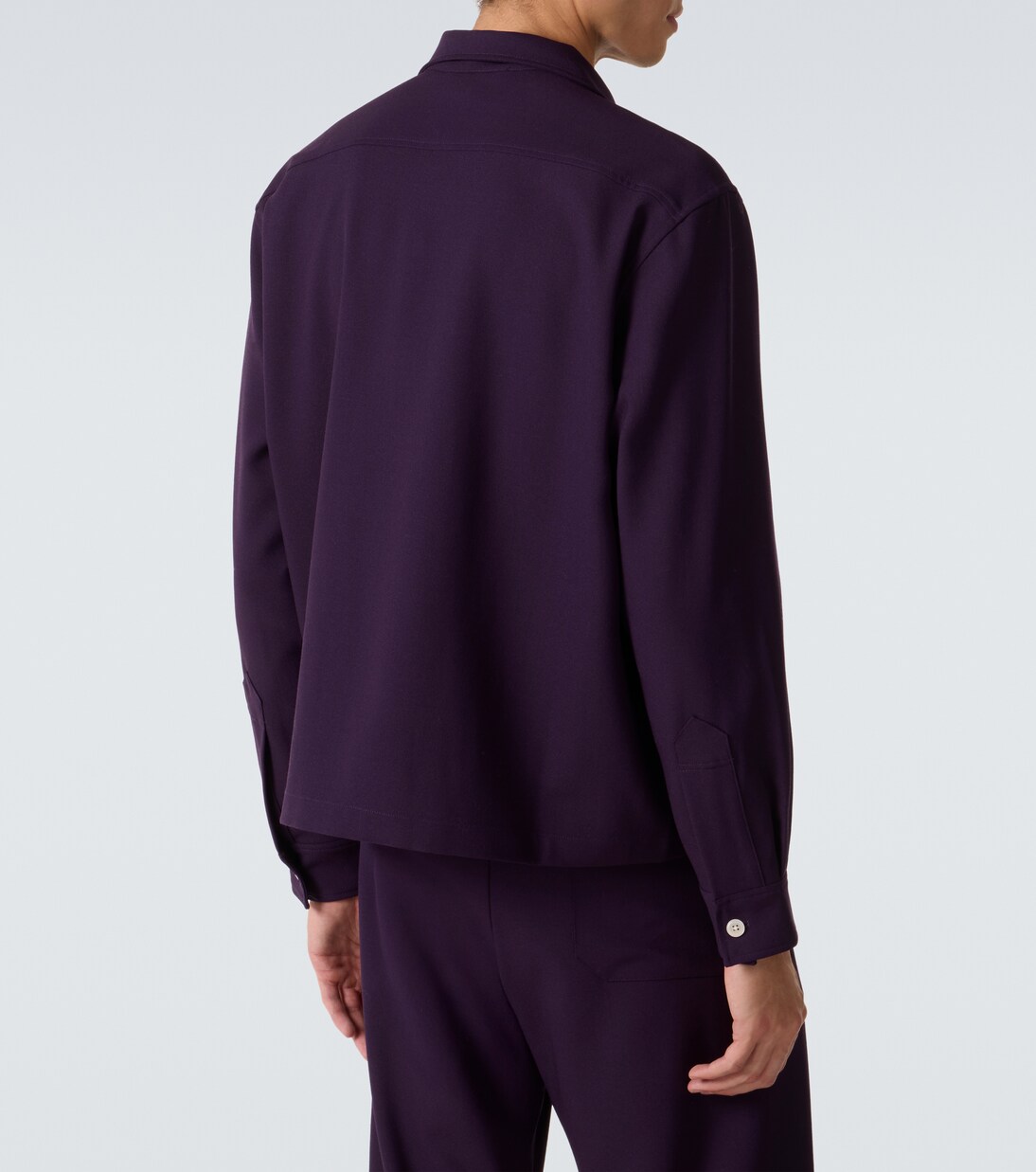 Astor embroidered wool shirt | Bode