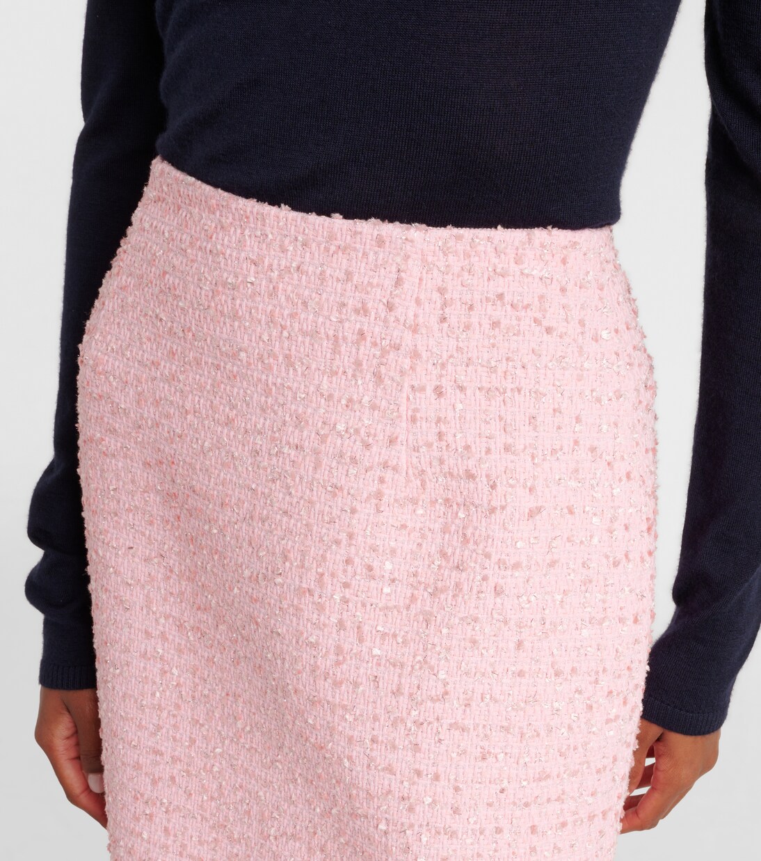 Bleistiftrock aus Tweed | Carolina Herrera