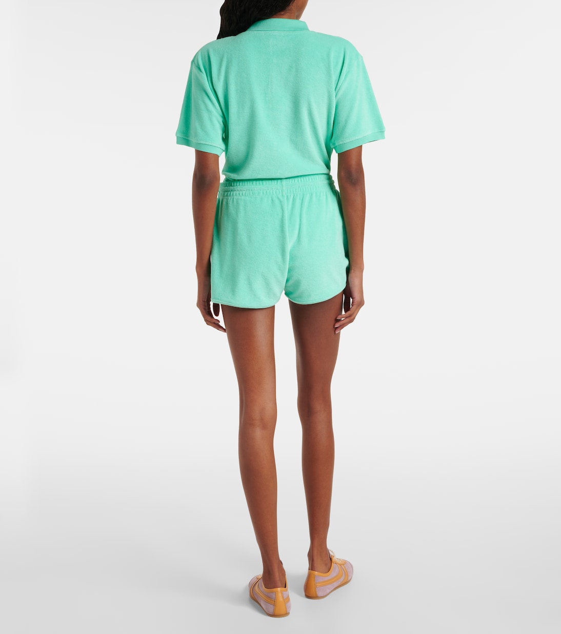 Shorts de rizo de algodón | Hunza G