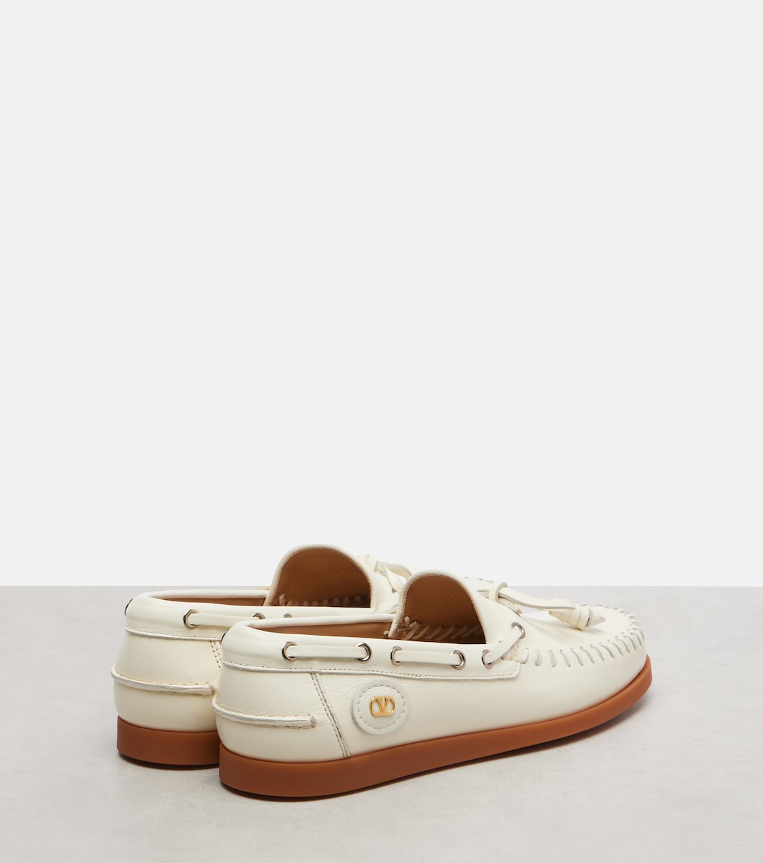 Palm Avenue VLogo皮革帆船鞋 | Valentino Garavani