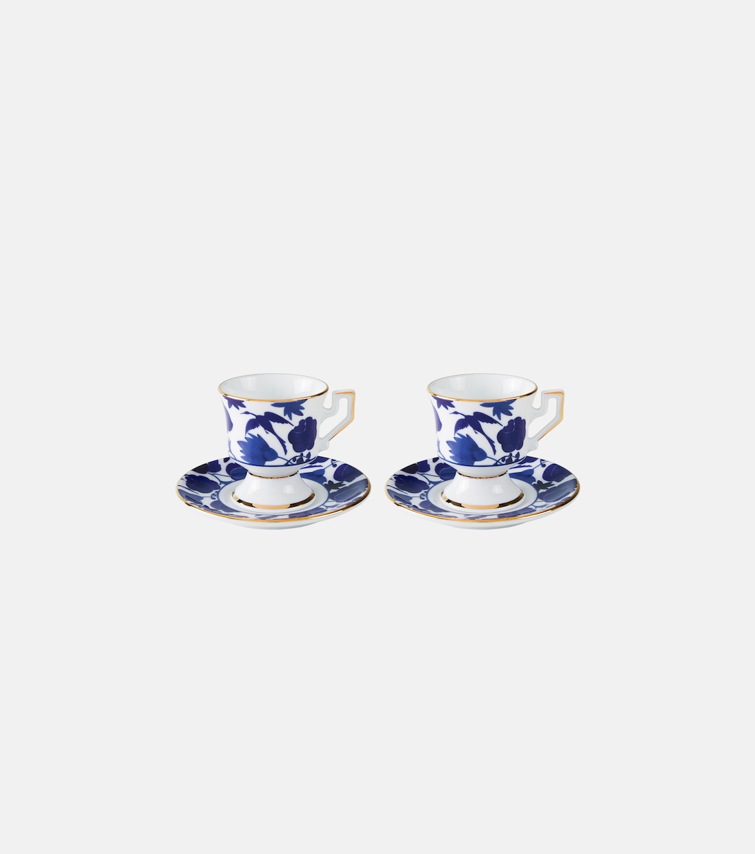 Set of 2 espresso cups and saucers | La DoubleJ
