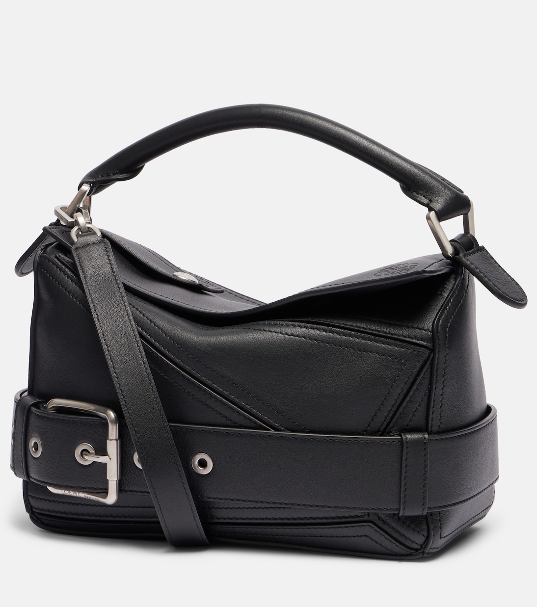 Bolso Puzzle Biker Small de piel  | Loewe