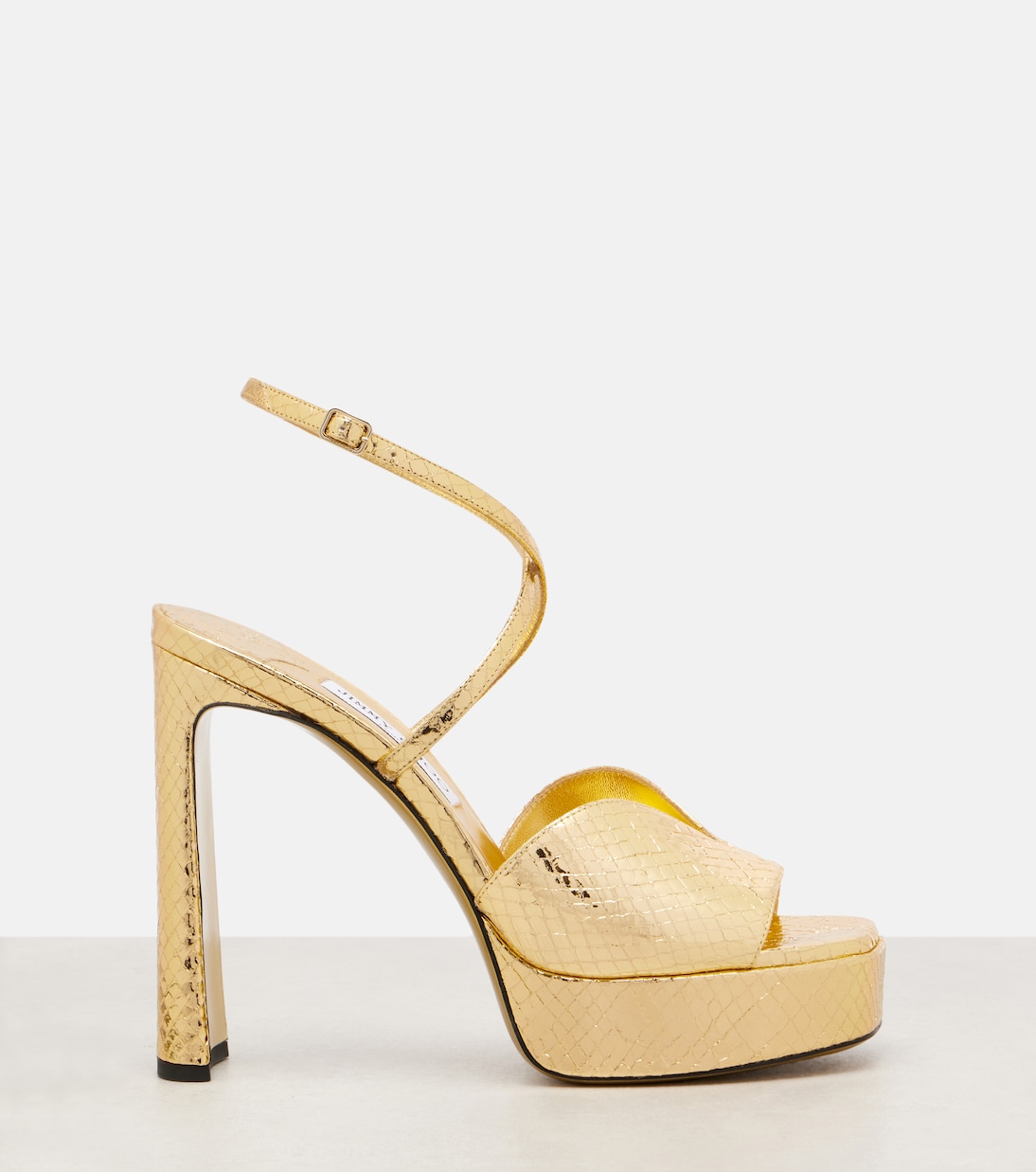Sandales Karli 125 à plateau en cuir | Jimmy Choo
