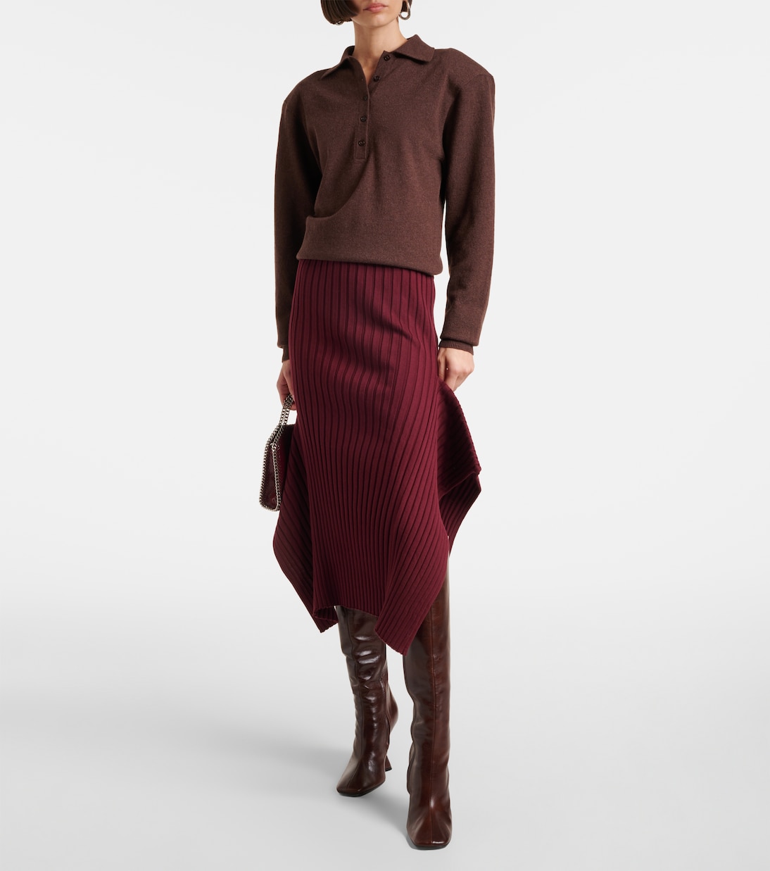 Polopullover aus Kaschmir und Wolle | Stella McCartney
