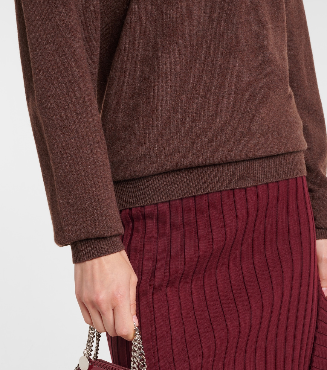 Polopullover aus Kaschmir und Wolle | Stella McCartney