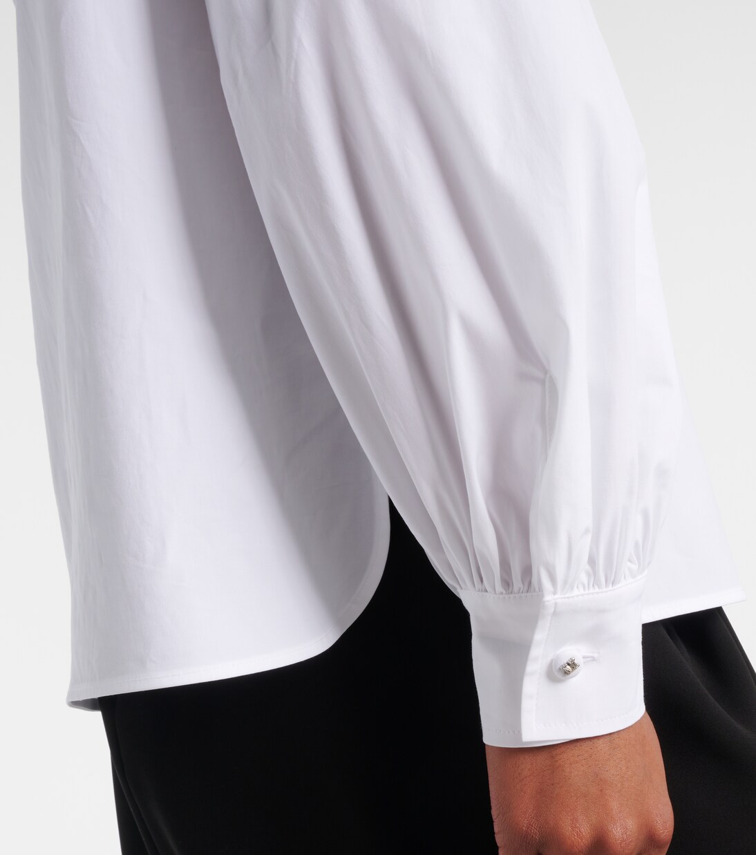 Bosforo cotton-blend poplin blouse | Max Mara