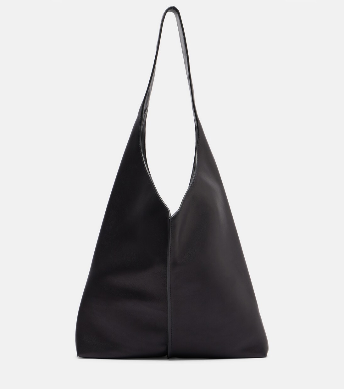 Bindle Small leather shoulder bag | The Row
