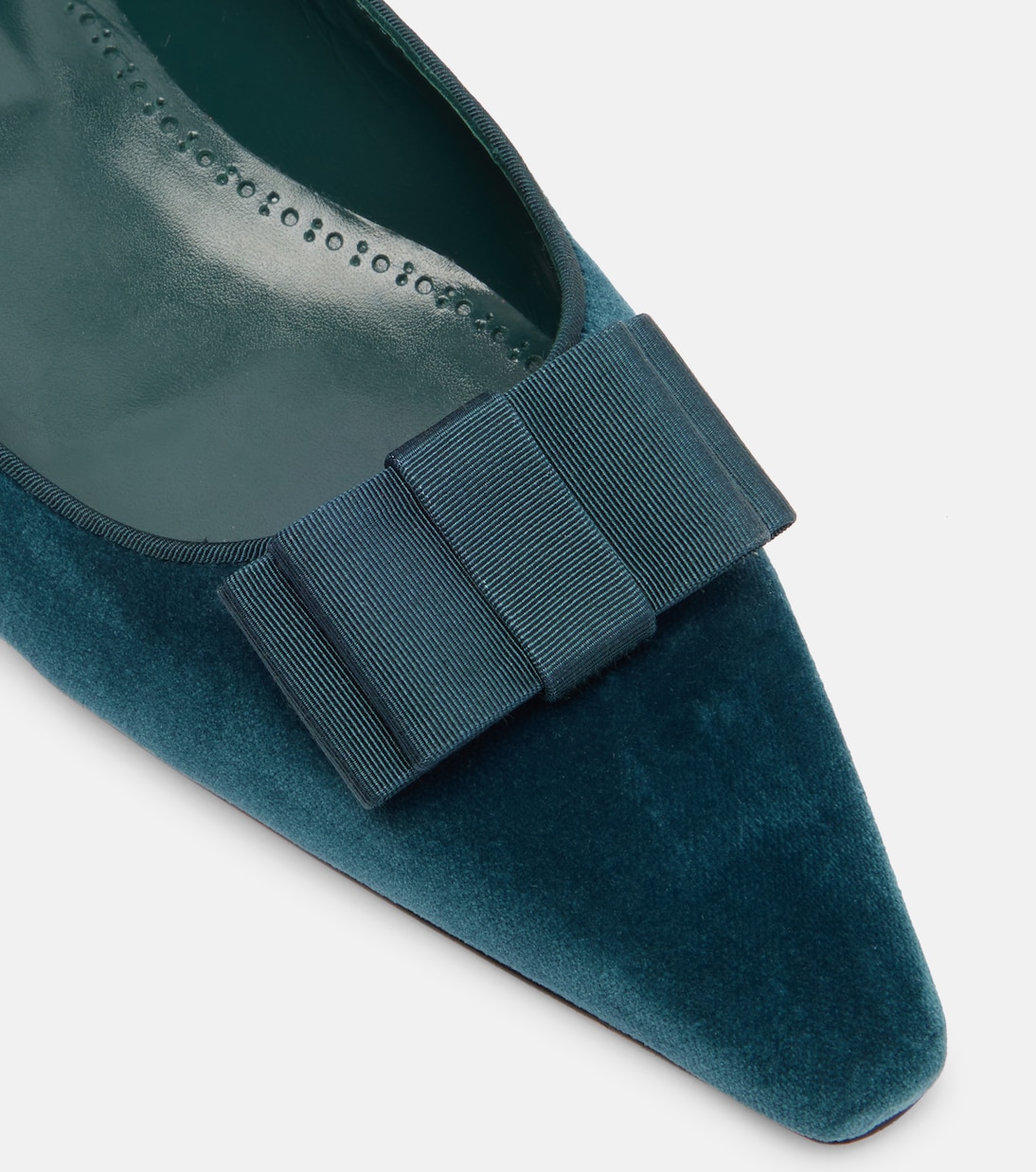 Reador velvet ballet flats | Manolo Blahnik