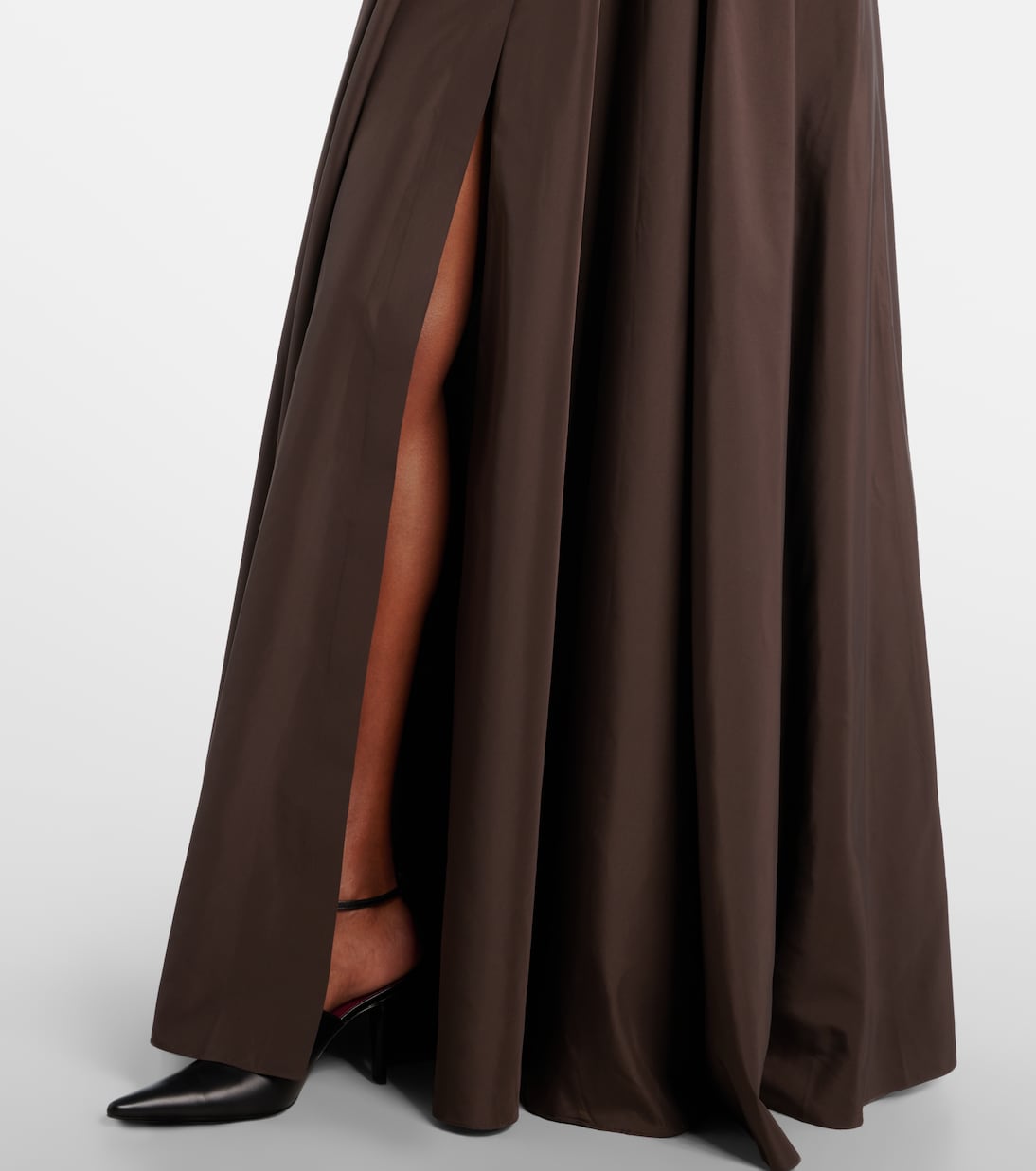 Oversized flared gown | Norma Kamali