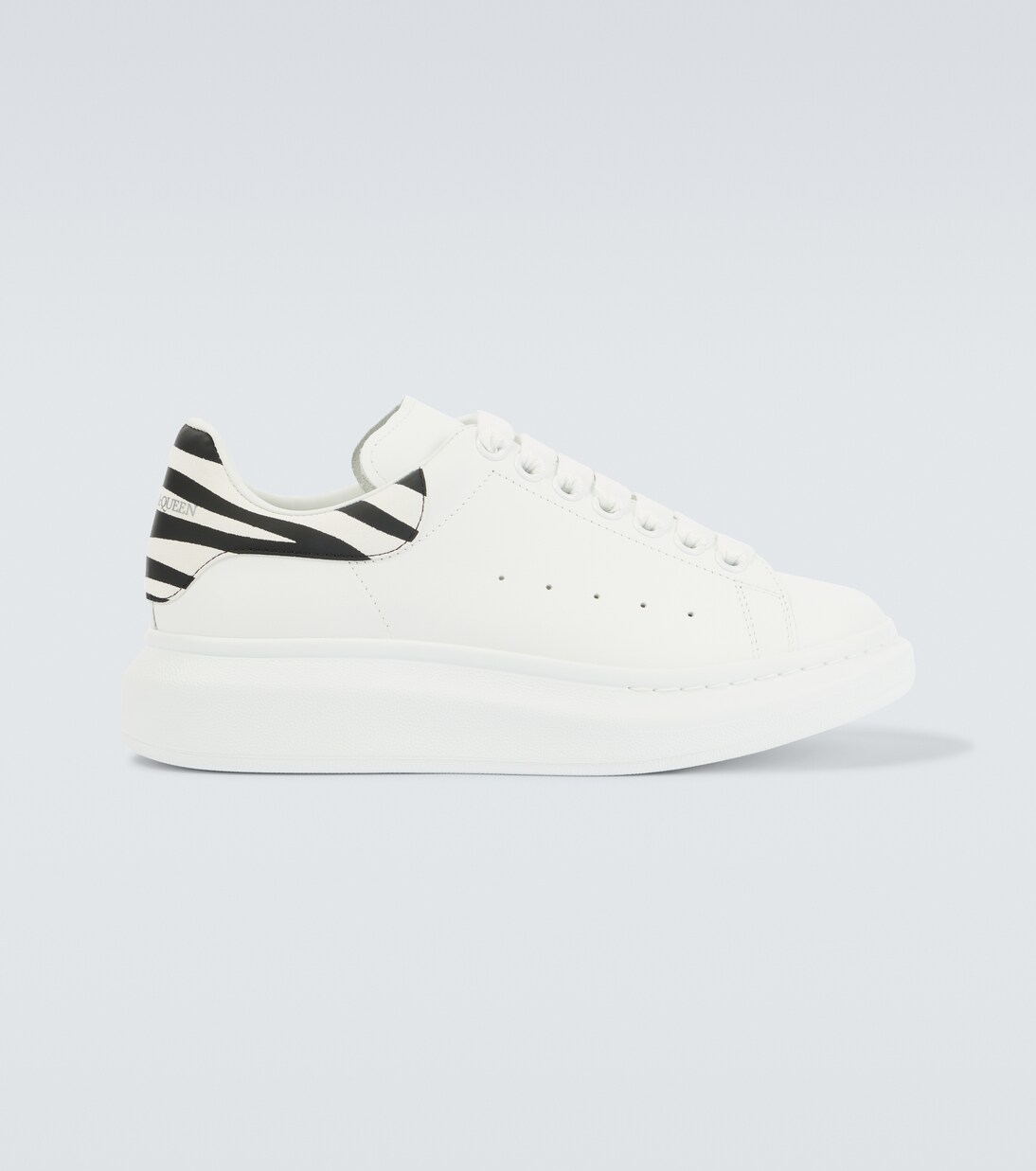 Oversized leather sneakers | McQueen