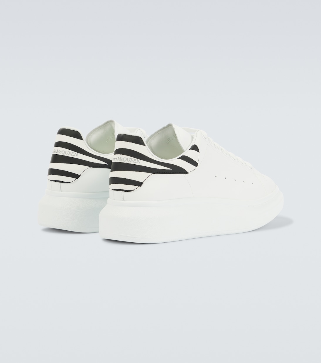 Oversized leather sneakers | McQueen