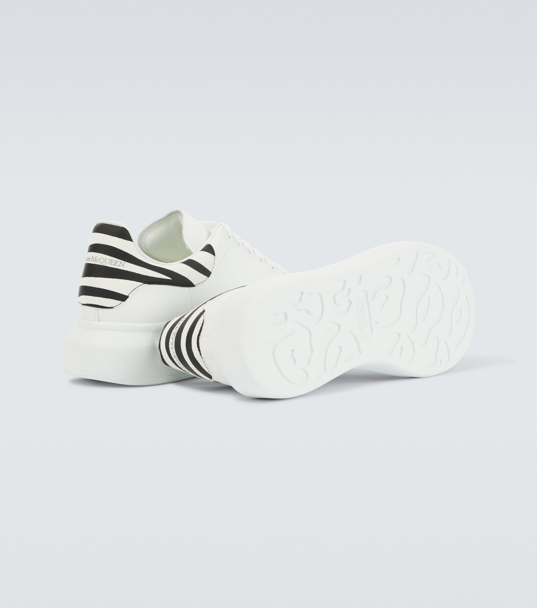 Oversized leather sneakers | McQueen