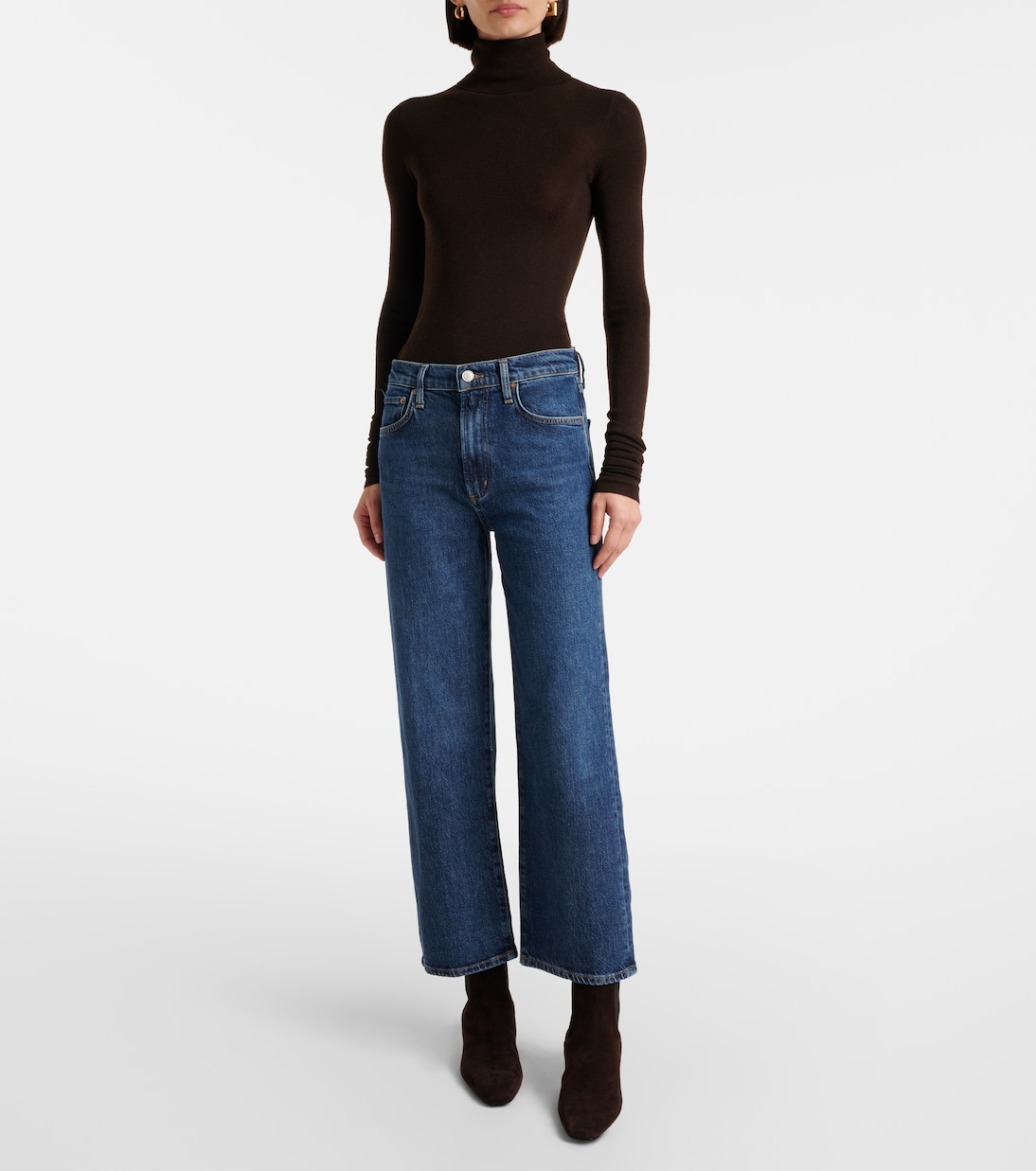 Jean droit Harper Crop | Agolde