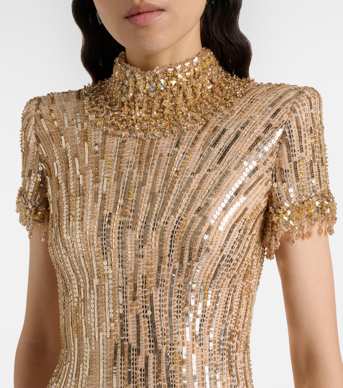 Vestido de fiesta Madelaine adornado | Jenny Packham