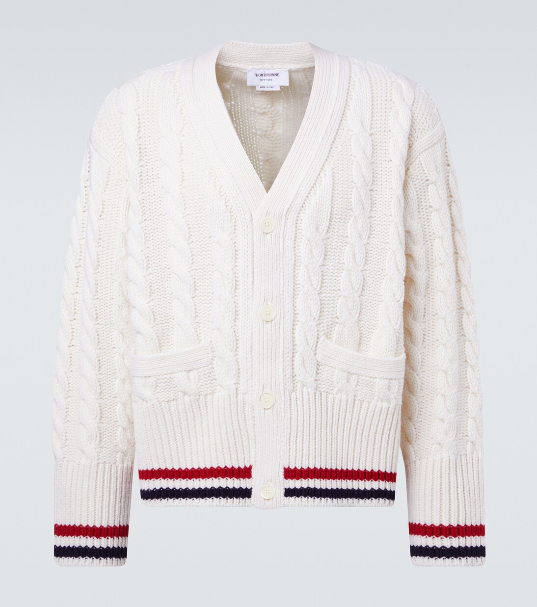 Cardigan aus Schurwolle | Thom Browne