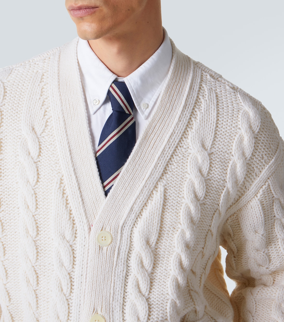 Cardigan aus Schurwolle | Thom Browne