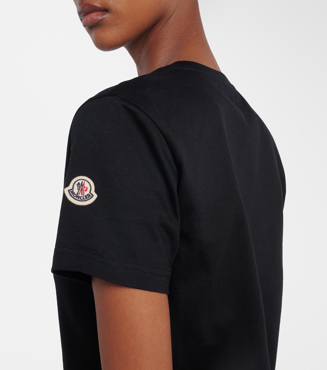 Logo cotton jersey T-shirt | Moncler