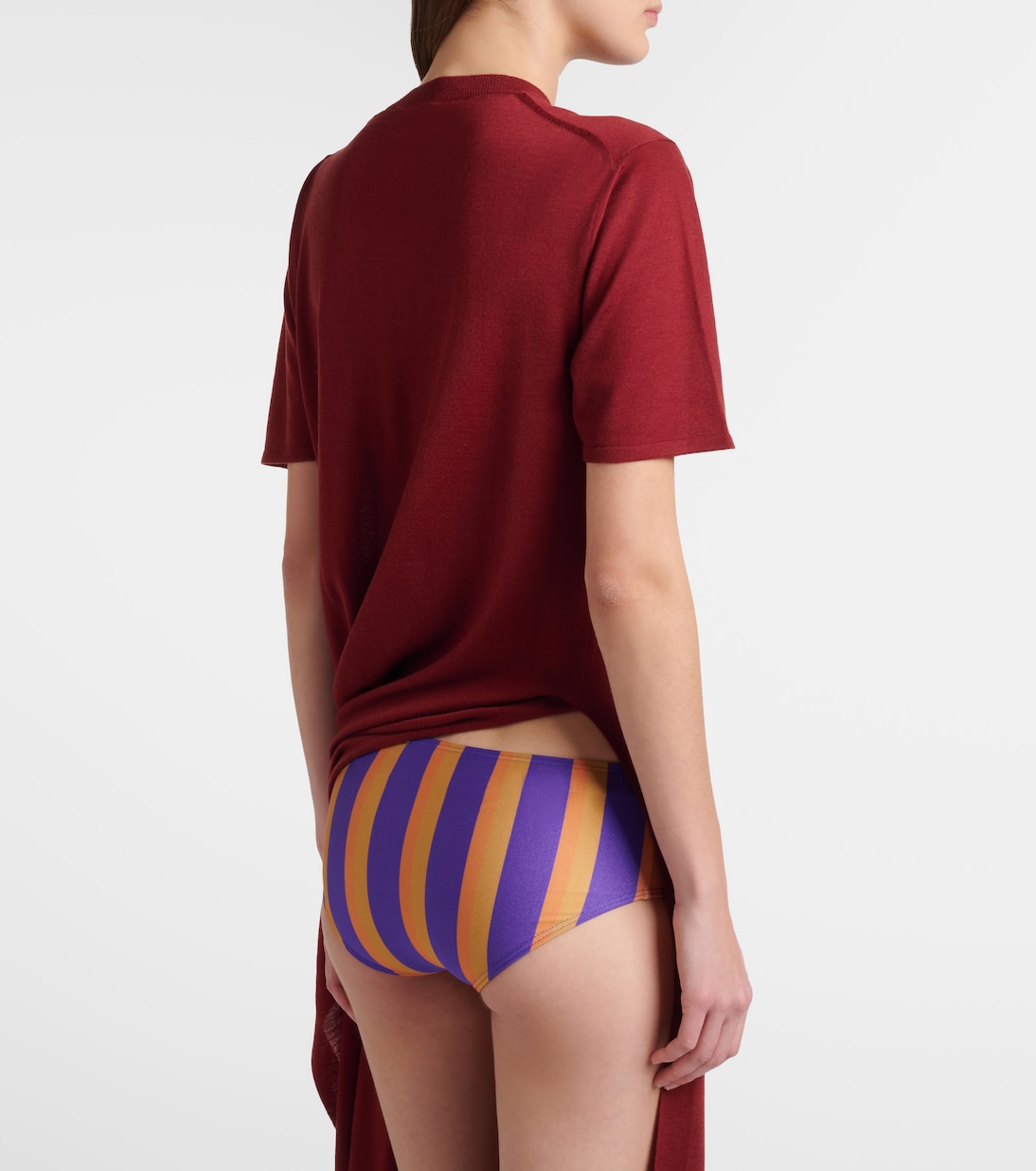 Striped bikini bottoms | Saint Laurent