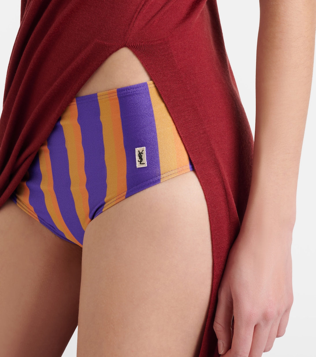 Striped bikini bottoms | Saint Laurent