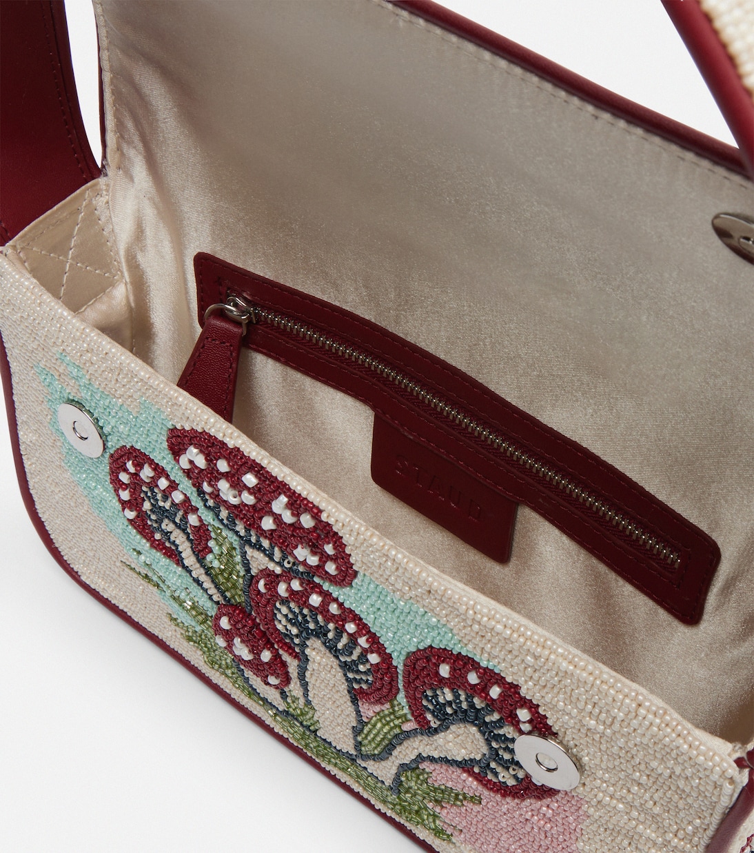 Tommy beaded shoulder bag | Staud