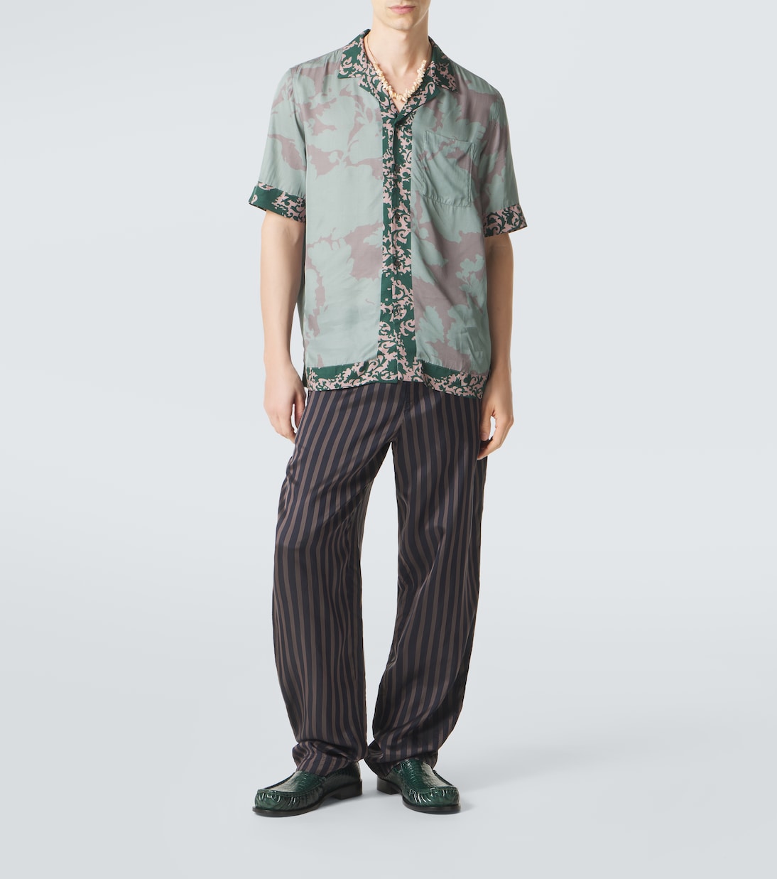 Printed bowling shirt | Dries Van Noten