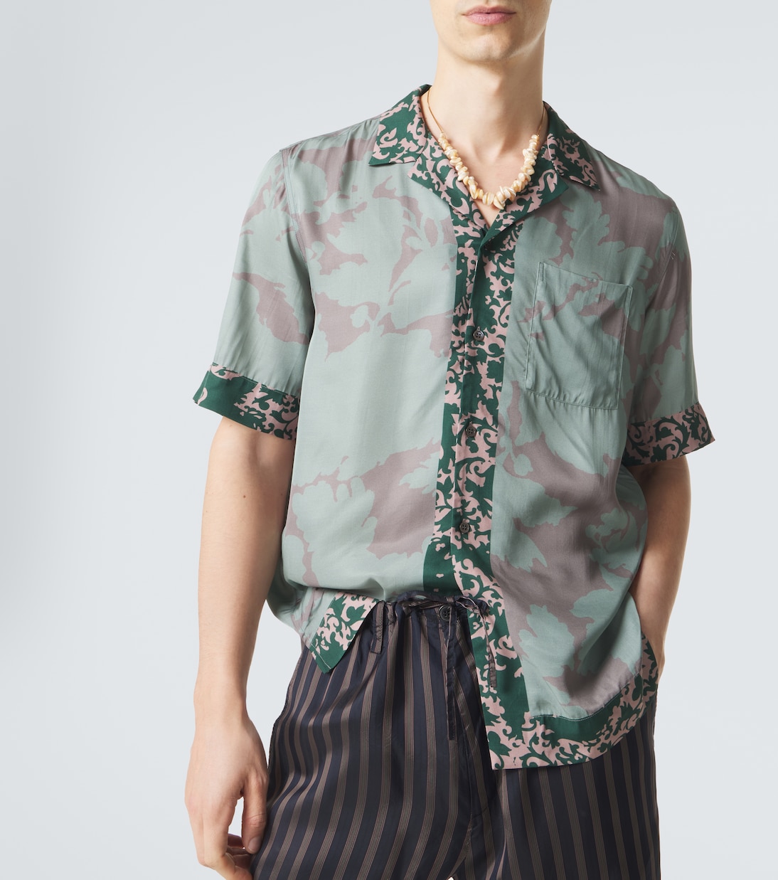Printed bowling shirt | Dries Van Noten