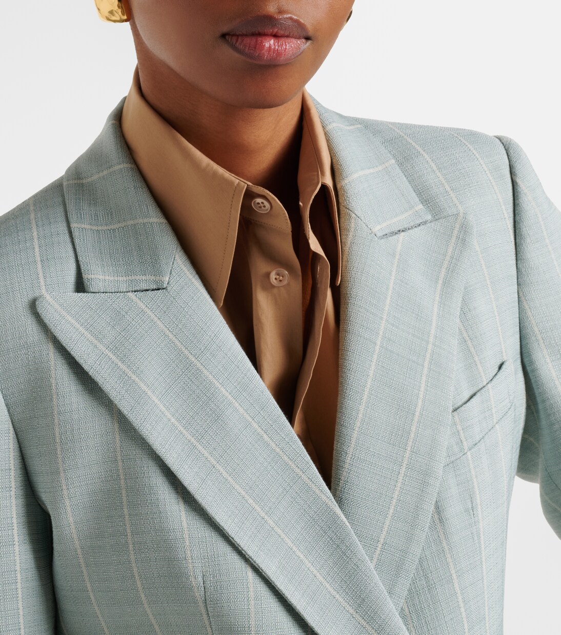 Blazer cruzado After You Charmer a rayas | Blazé Milano