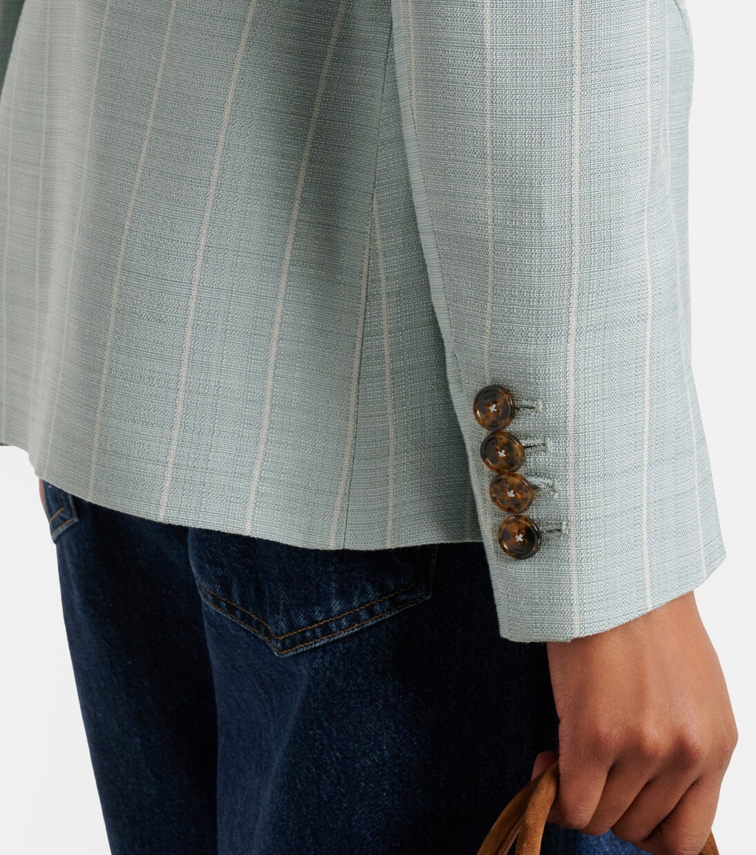 Blazer cruzado After You Charmer a rayas | Blazé Milano