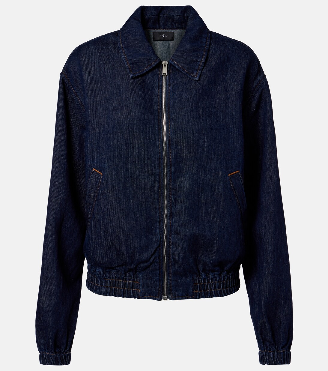 Denim bomber jacket | 7 For All Mankind