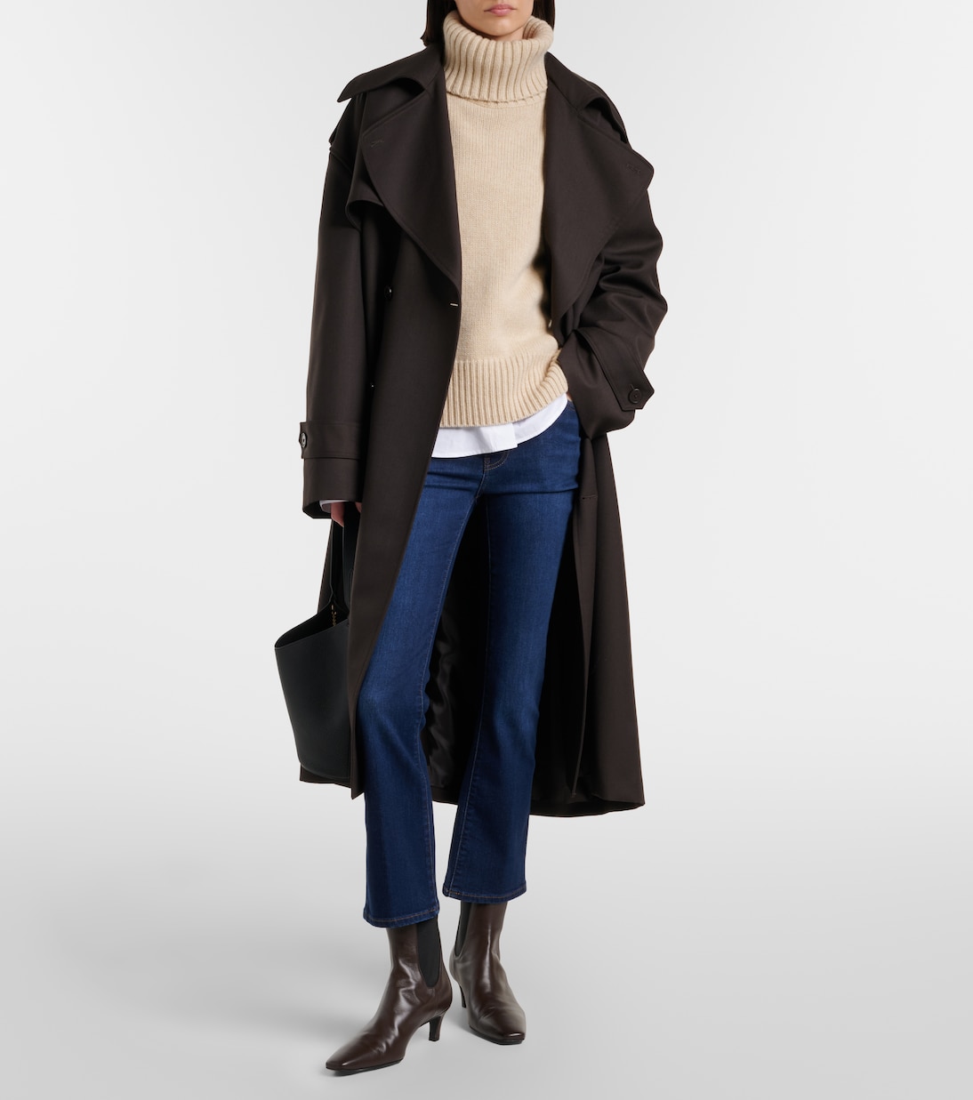 Reboot cropped bootcut jeans | Frame