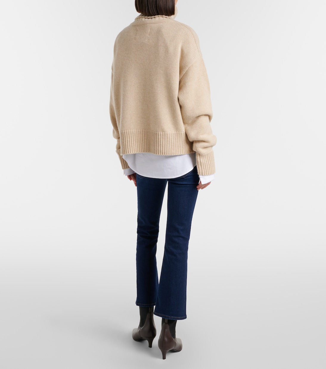 Reboot cropped bootcut jeans | Frame