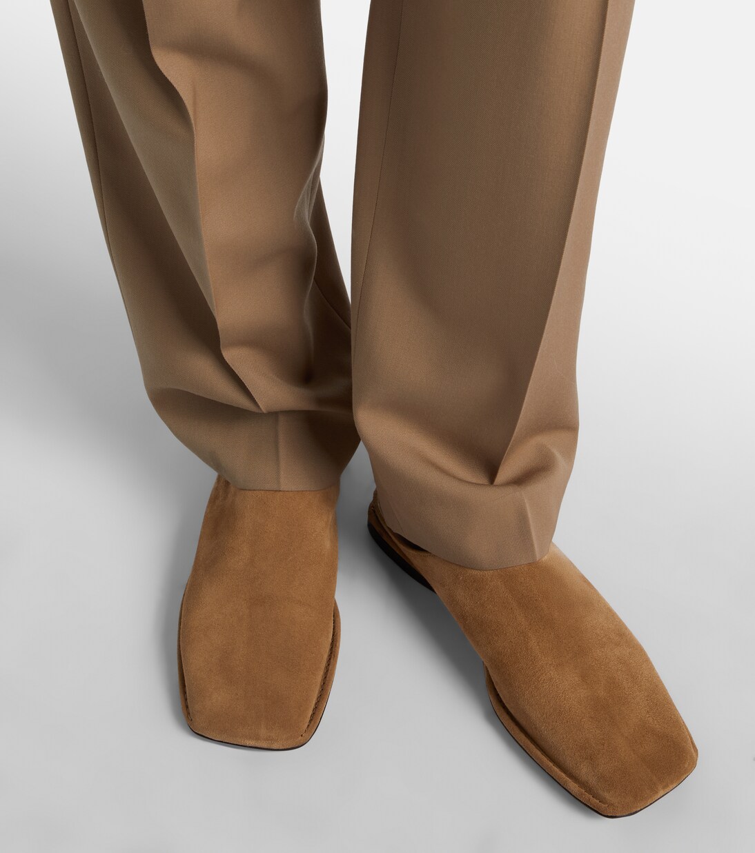 Piper suede mules | The Row