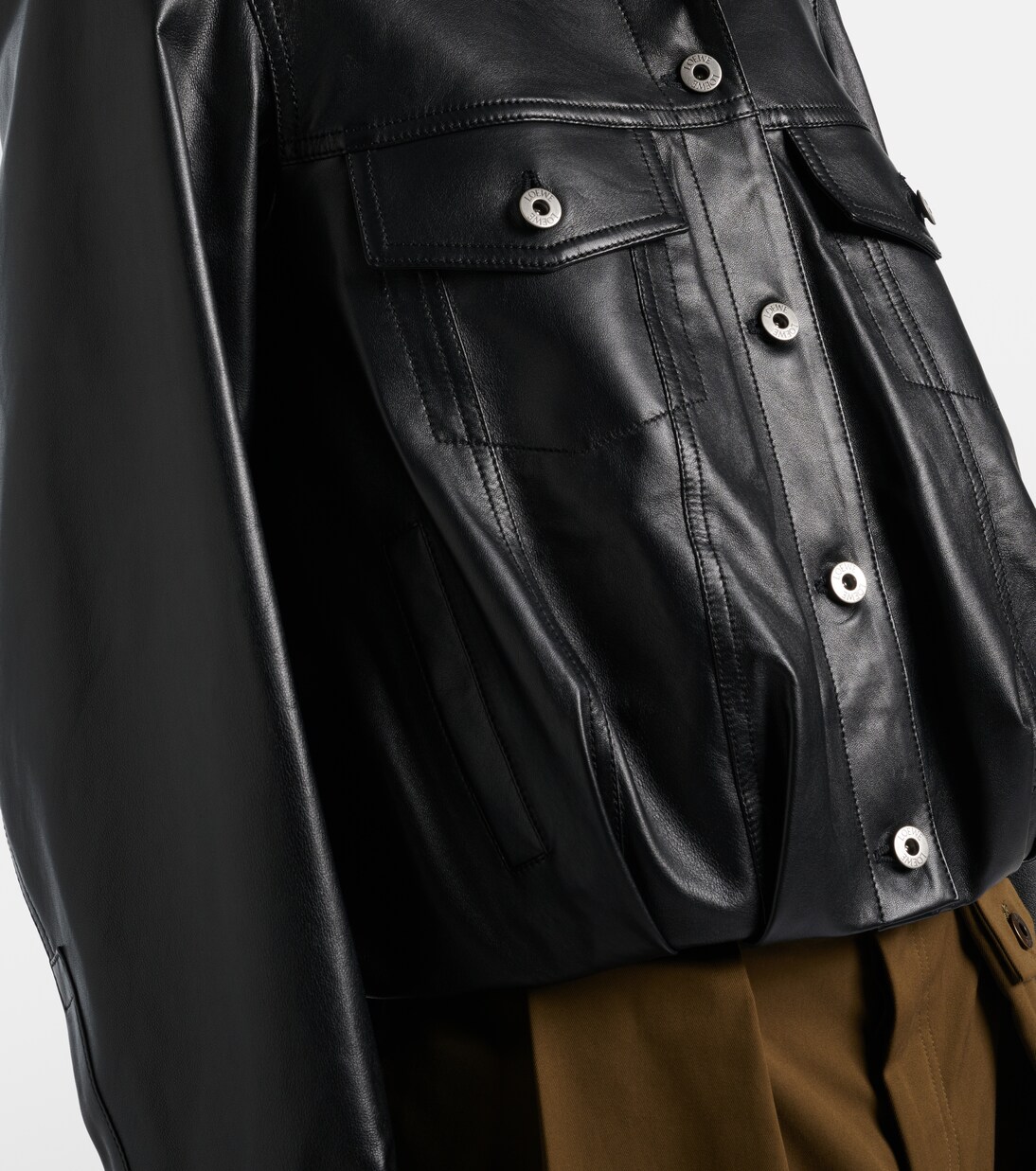 Leather jacket | Loewe